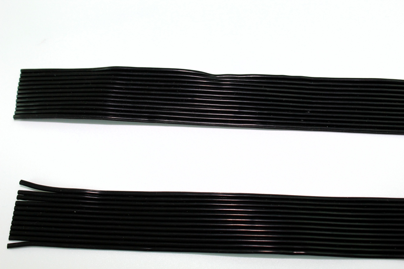 Silicone Rubber Parallel Cable with 12p