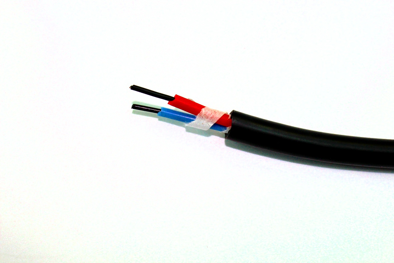 Tissue Paper Silicone Power Cable with 2 Cores